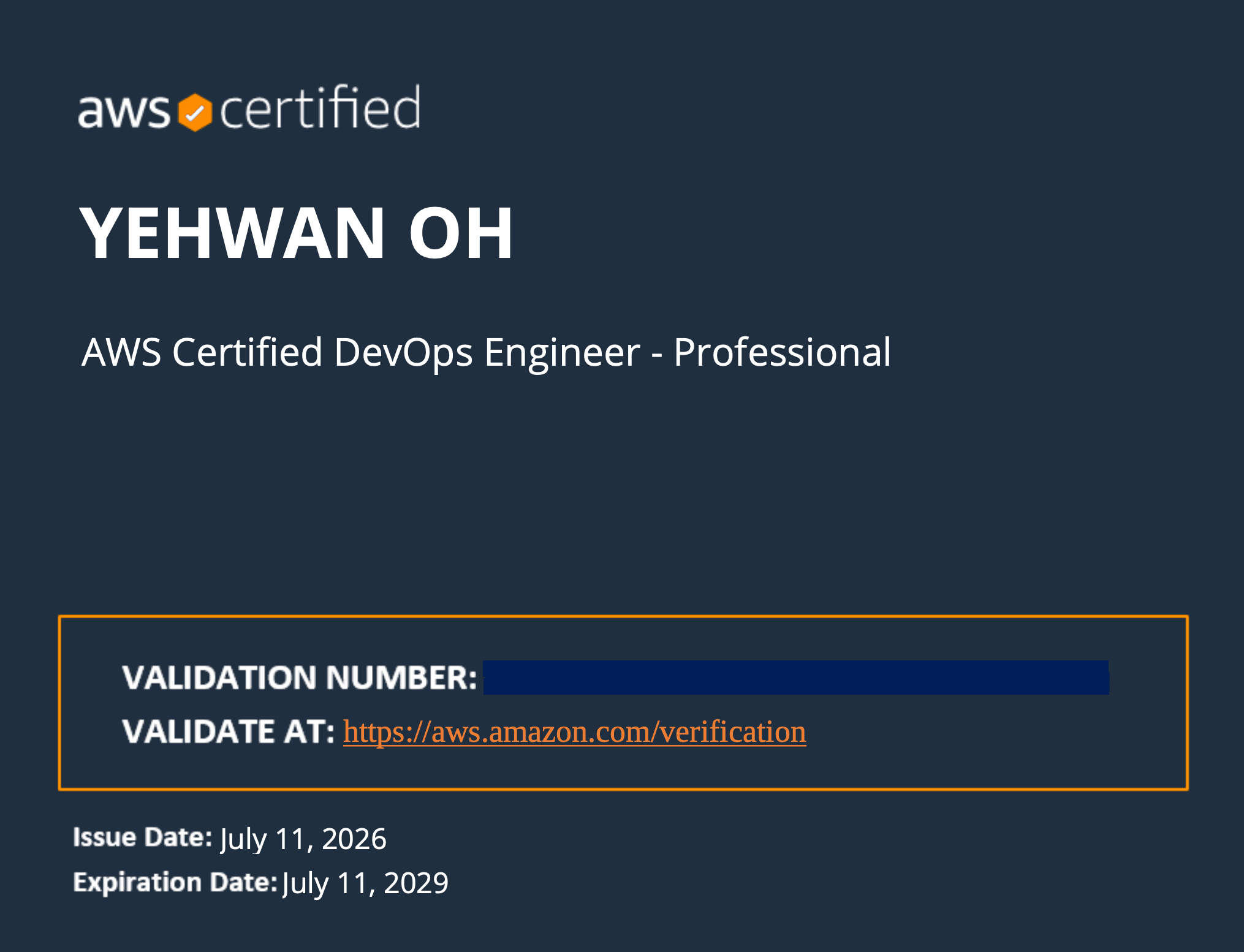AWS Certified DevOps Engineer - Professional 후기